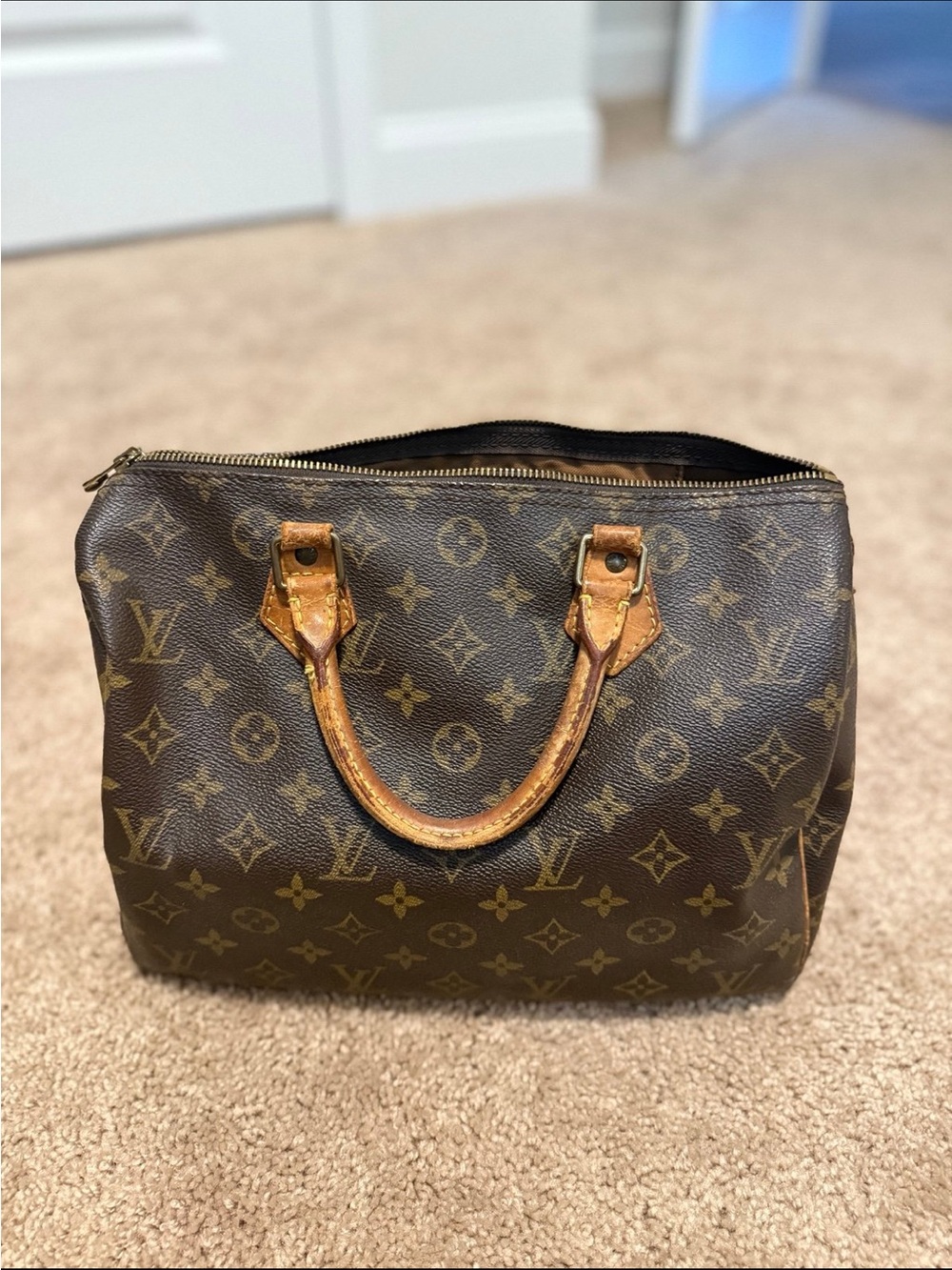 Louis Vuitton Monogram Canvas Speedy 30